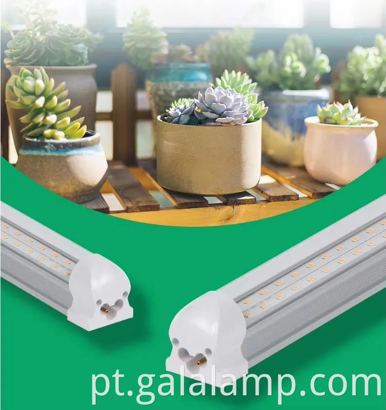 Cultive mudas, suplemento luz para crescimento, luz de planta T5 de espectro completo